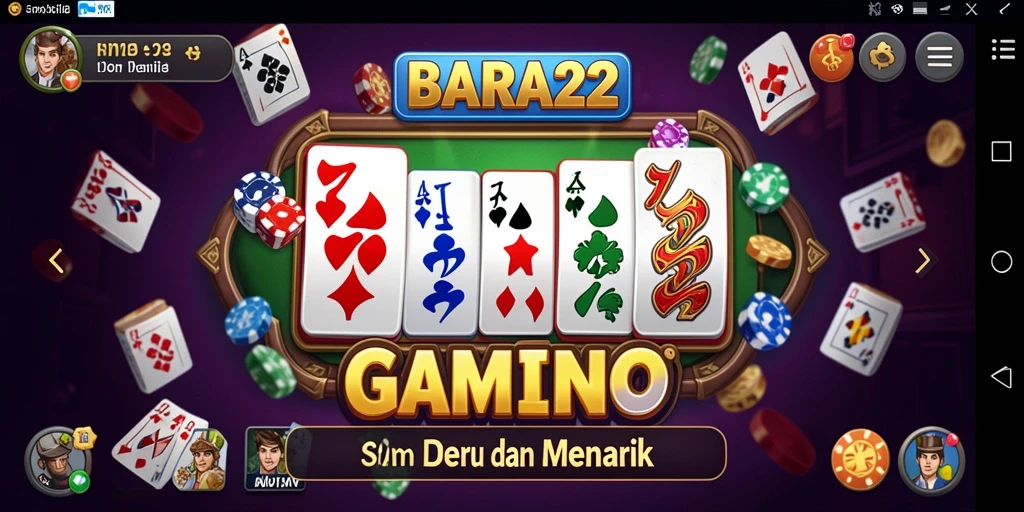 Gameplay seru BARA22 dengan grafis menarik dan interaktif.