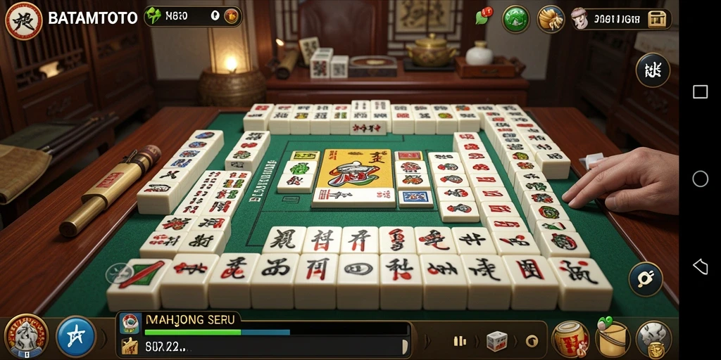 Tampilan gameplay menarik dan menantang dari BATAMTOTO.