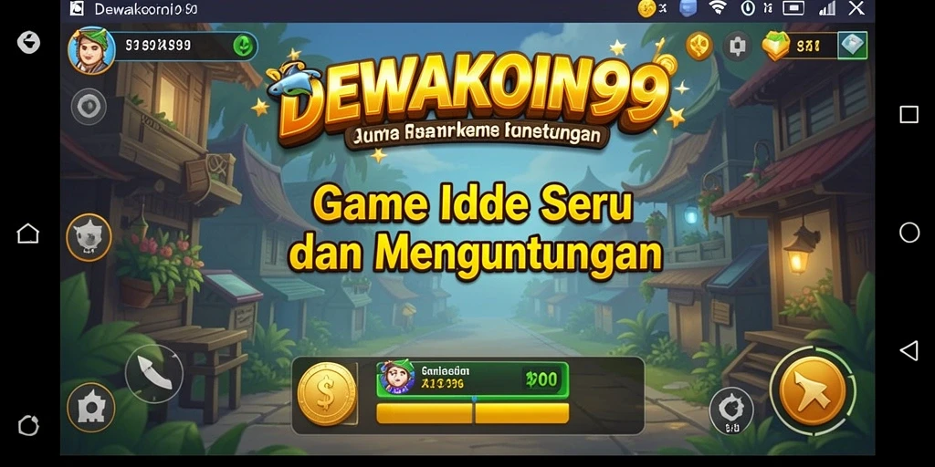 Tampilan gameplay DEWAKOIN99 yang menantang dan mengasyikkan.