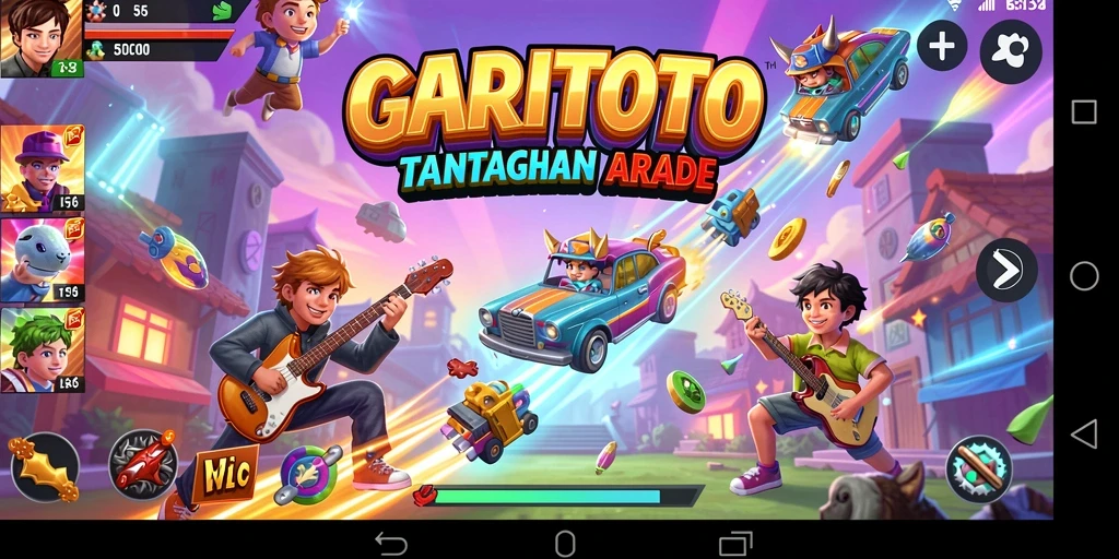 Tampilan gameplay seru dari GARITOTO dengan tantangan menarik.