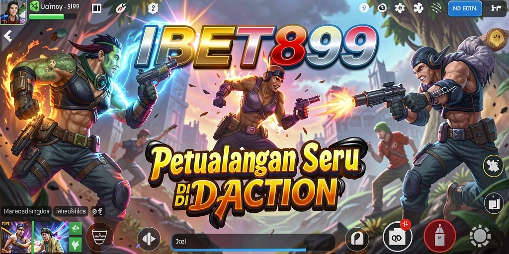 Tampilan gameplay menegangkan dari IBET899 dengan aksi yang cepat.