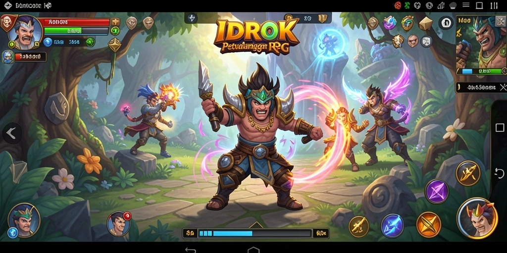 Gameplay seru dan grafik menawan dari IDROK.