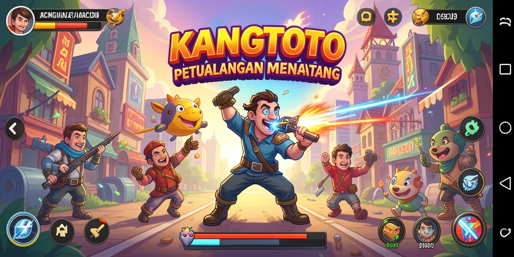 Tangkapan layar KANGTOTO menampilkan aksi gameplay Arcade yang seru.