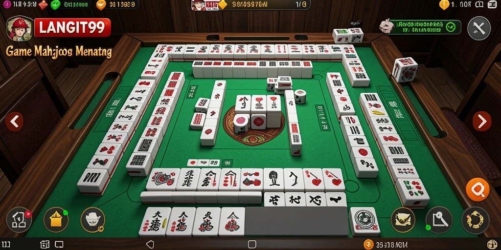 Tampilan gameplay LANGIT99 yang menarik dan menantang.