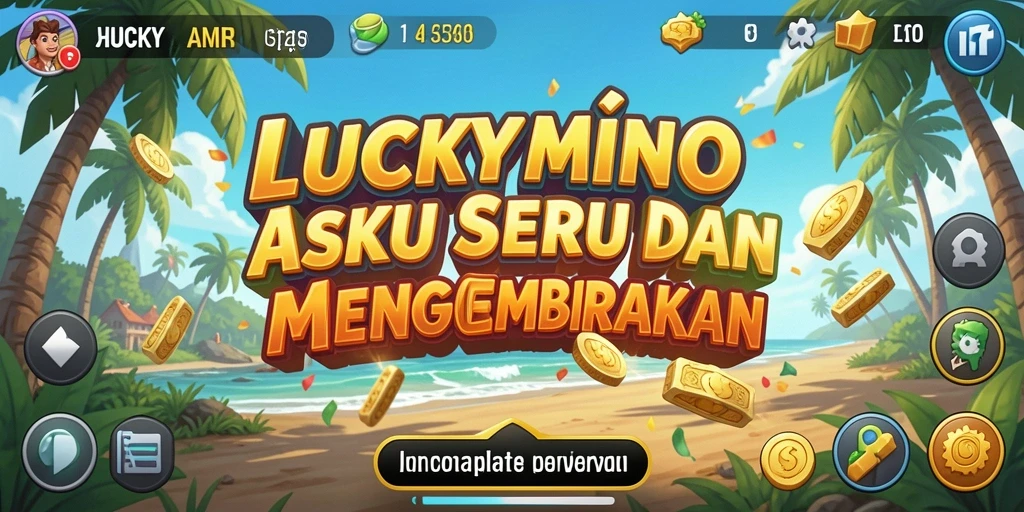 Screenshot gameplay LUCKYMINO yang menampilkan aksi seru dan tantangan.
