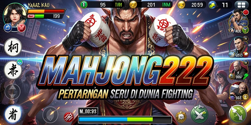 Tangkapan layar game Fighting dengan aksi pertarungan seru