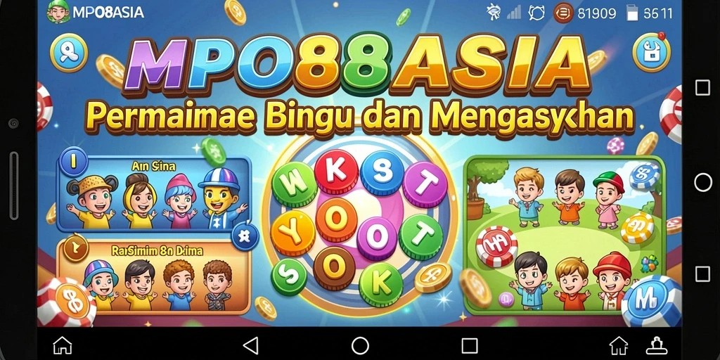 Tampilan gameplay seru dari MPO88ASIA saat bermain Bingo.