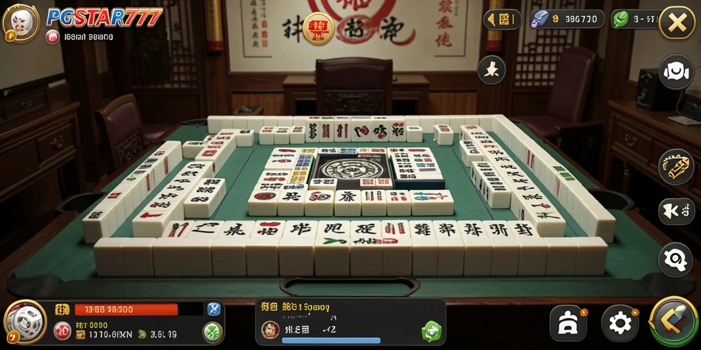 Tampilan menarik dari gameplay Mahjong di PGSTAR777.