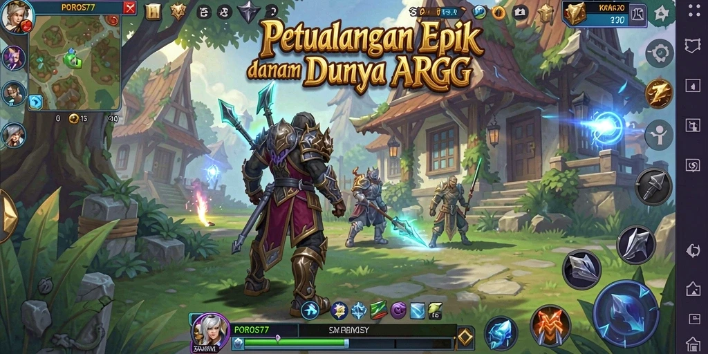 Gameplay seru POROS77 dengan pertarungan yang mendebarkan.