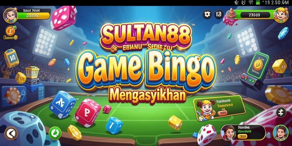 Tampilan menarik dari gameplay Bingo di SULTAN88.