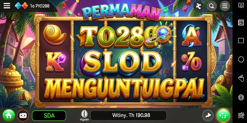 Tampilan menarik gameplay Slot TO288 yang penuh aksi.